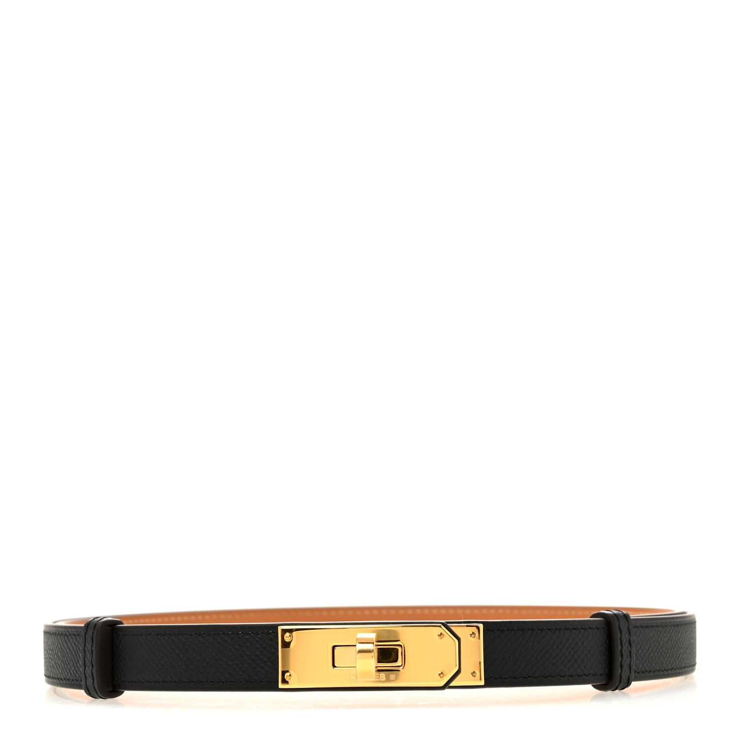Hermes Epsom Kelly 18 Belt Black 1 of 4