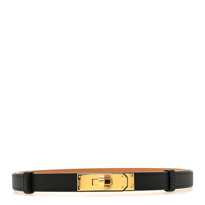 Hermes Epsom Kelly 18 Belt Black 1 of 4