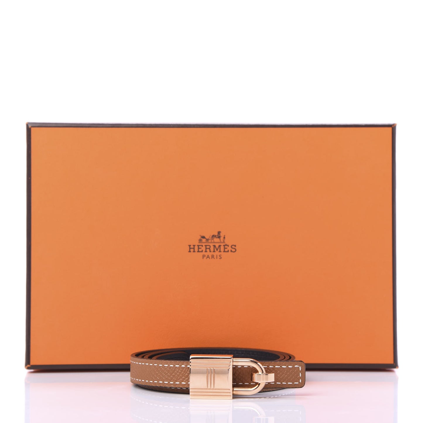 Epsom Swift 13mm Romance Belt 70 Gold Black