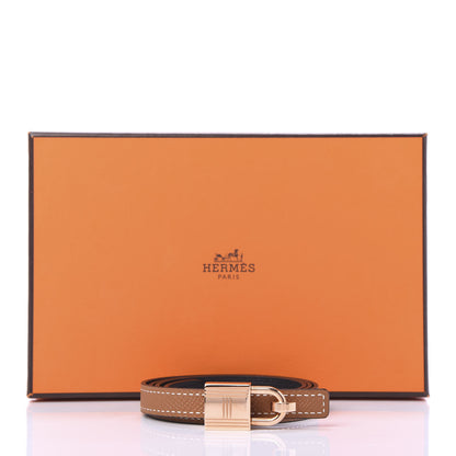 Hermes Epsom Swift 13mm Romance Belt 70 Gold Black 6 of 6