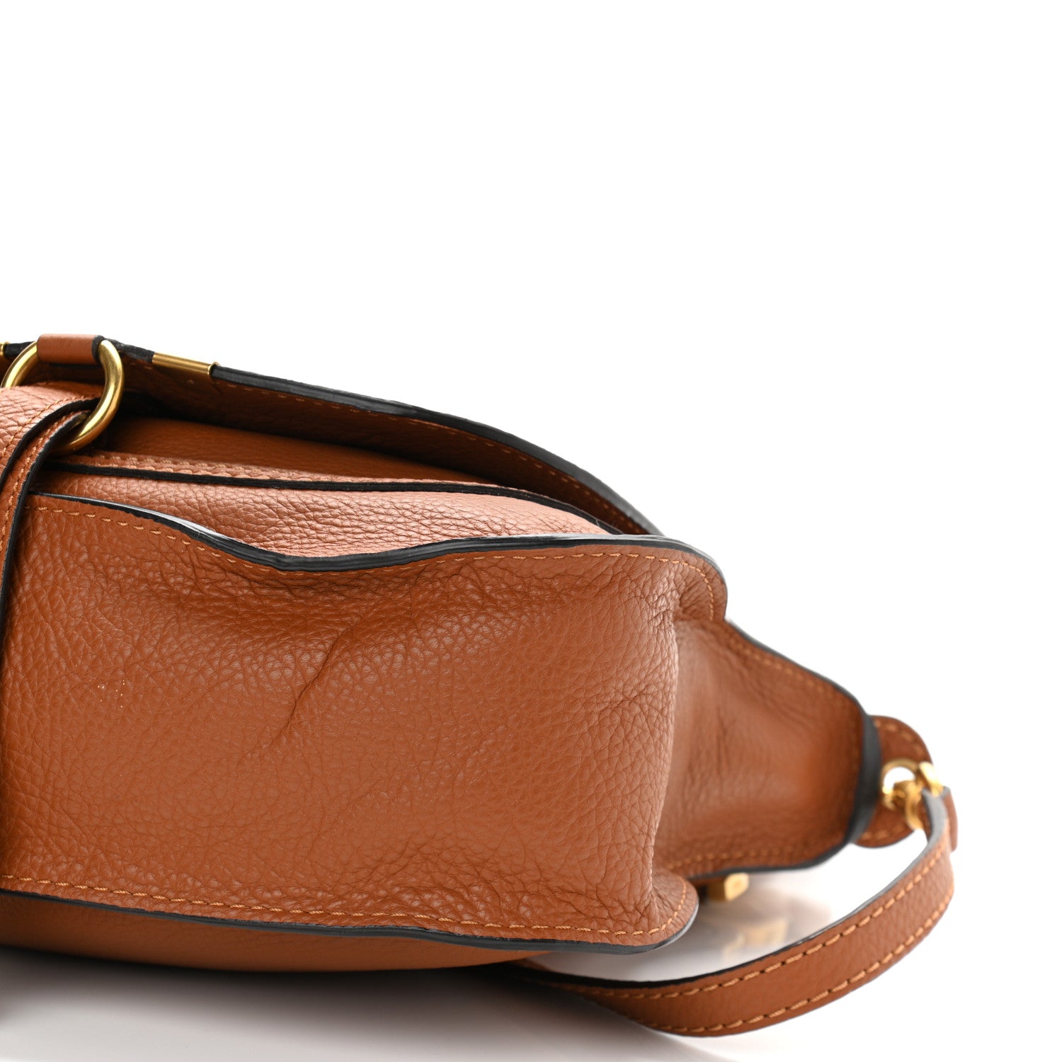 Chloe Calfskin Small Marcie Satchel Tan 11 of 13
