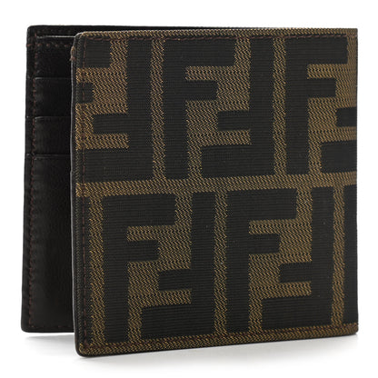 Fendi Zucca Bi-Fold Wallet Tobacco 3 of 7