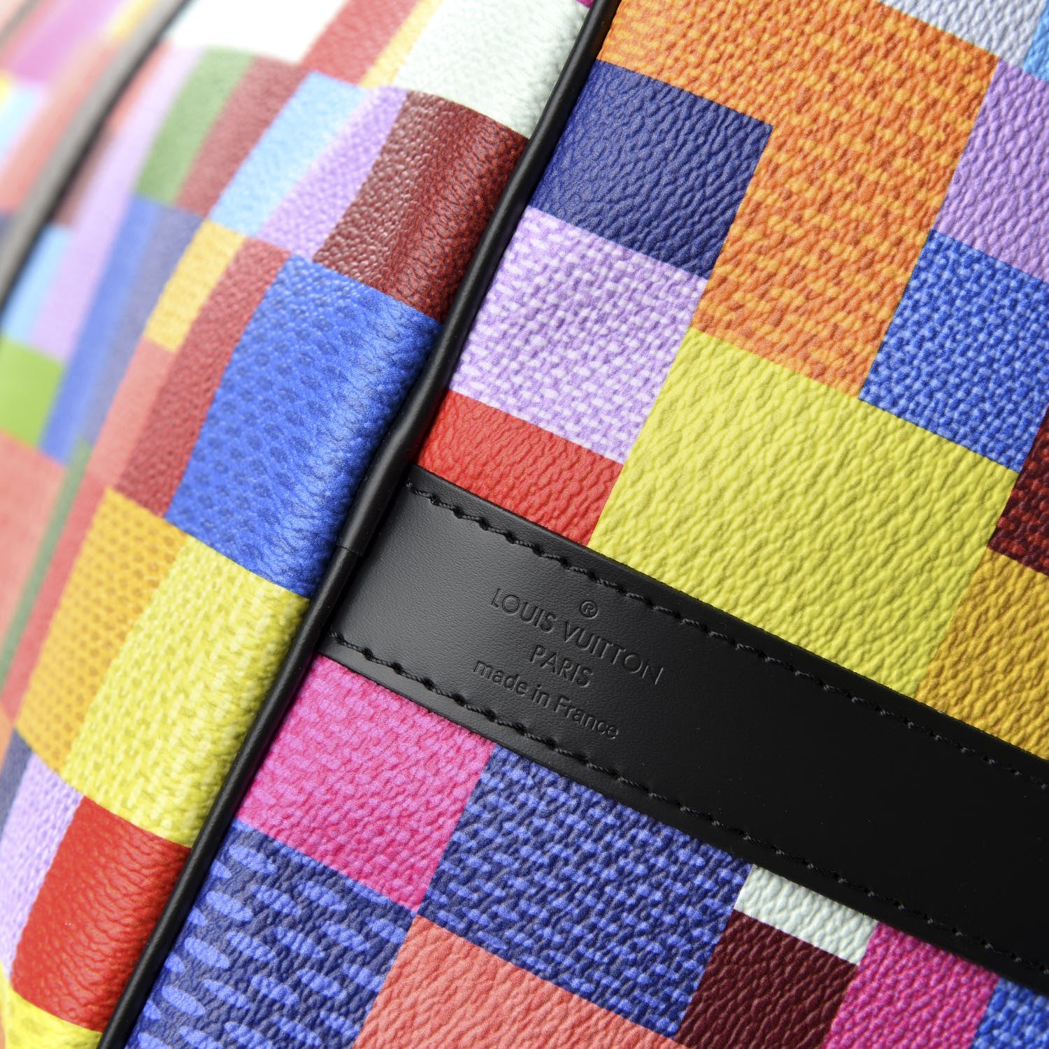 Louis Vuitton Damier Graphite 3D Keepall Bandouliere 50 Multicolor 6 of 10
