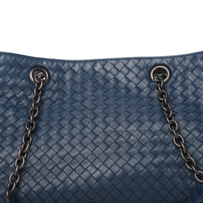 Bottega Veneta Nappa Intrecciato Large Tote Denim 10 of 10