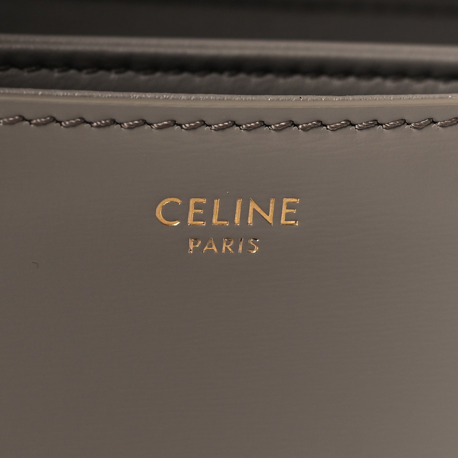 Celine Shiny Calfskin Teen Triomphe Pebble 6 of 10