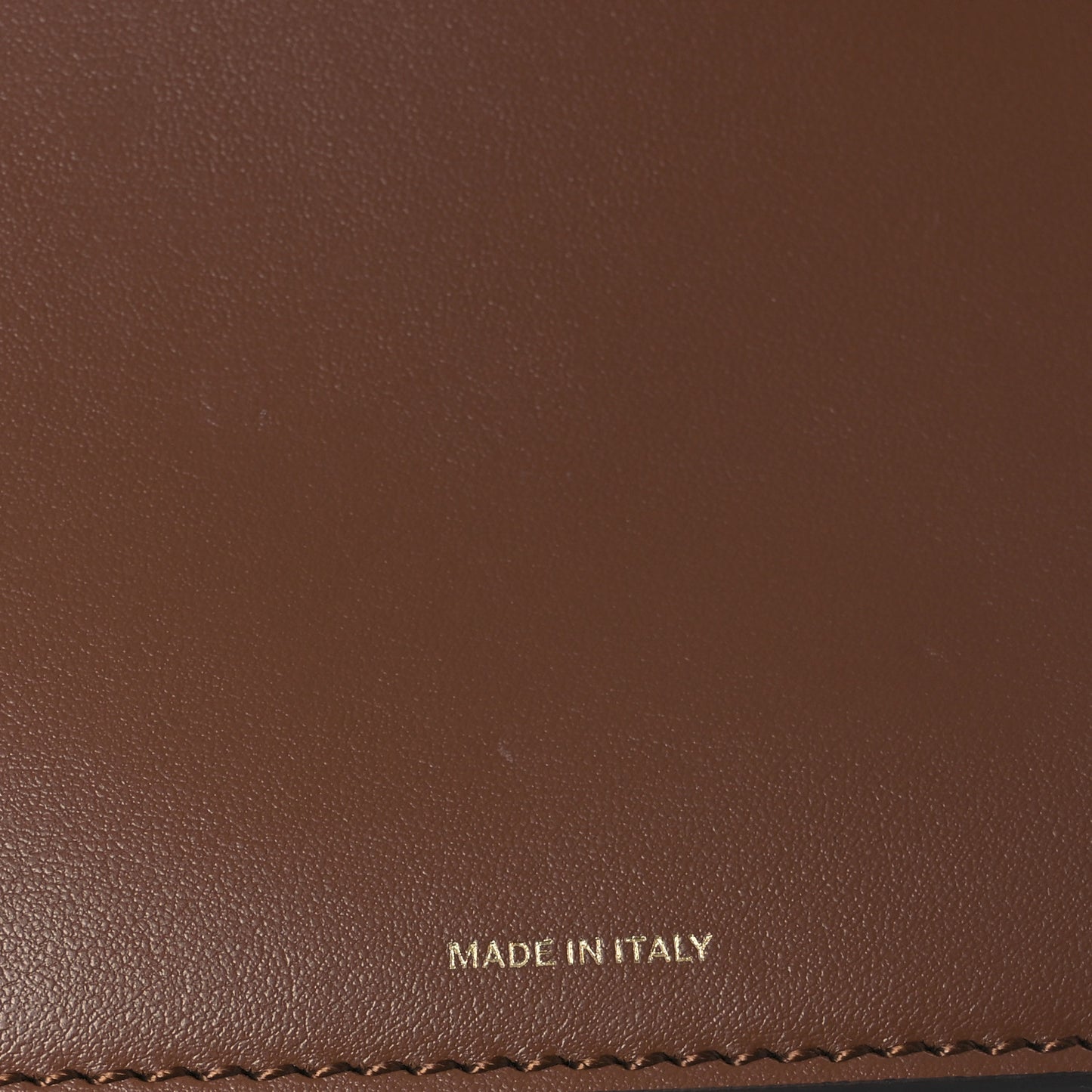 Marais Calfskin Large Belt Bag Brown