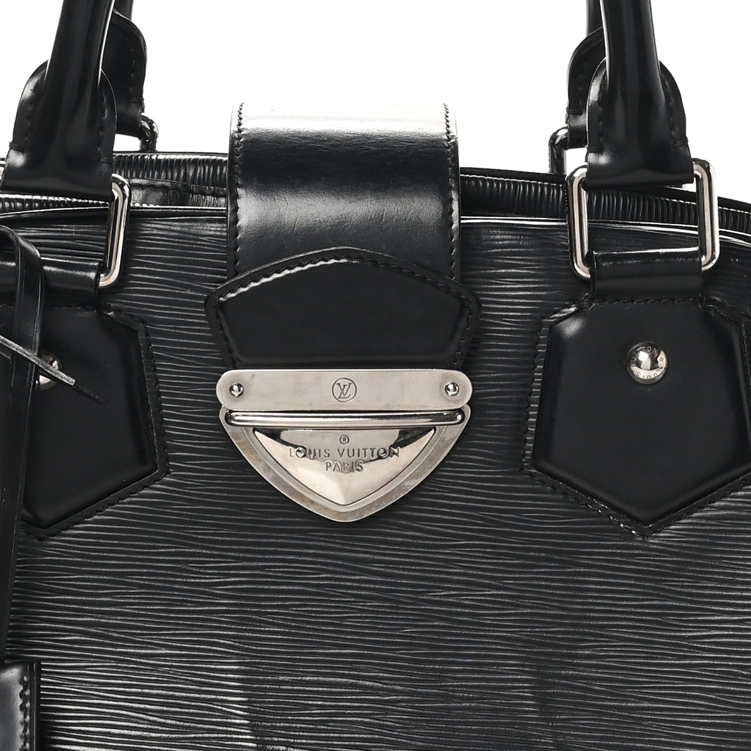 Louis Vuitton Epi Bowling Montaigne GM Black 7 of 9