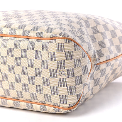 Louis Vuitton Damier Azur Delightful MM Pink 16 of 18