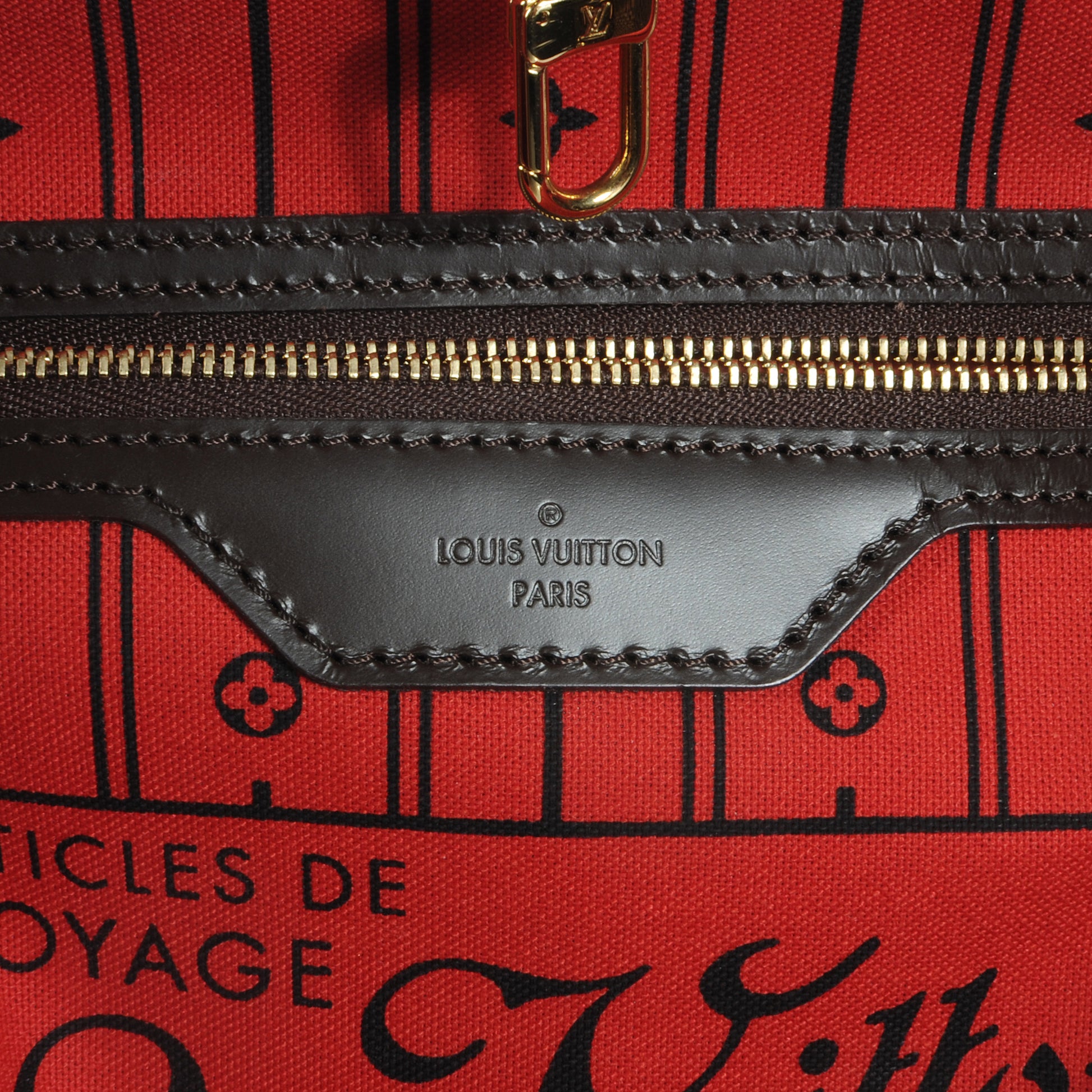 Louis Vuitton Damier Ebene Neverfull MM 6 of 8
