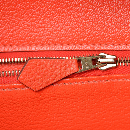 Hermes Togo Birkin 30 Capucine 17 of 35