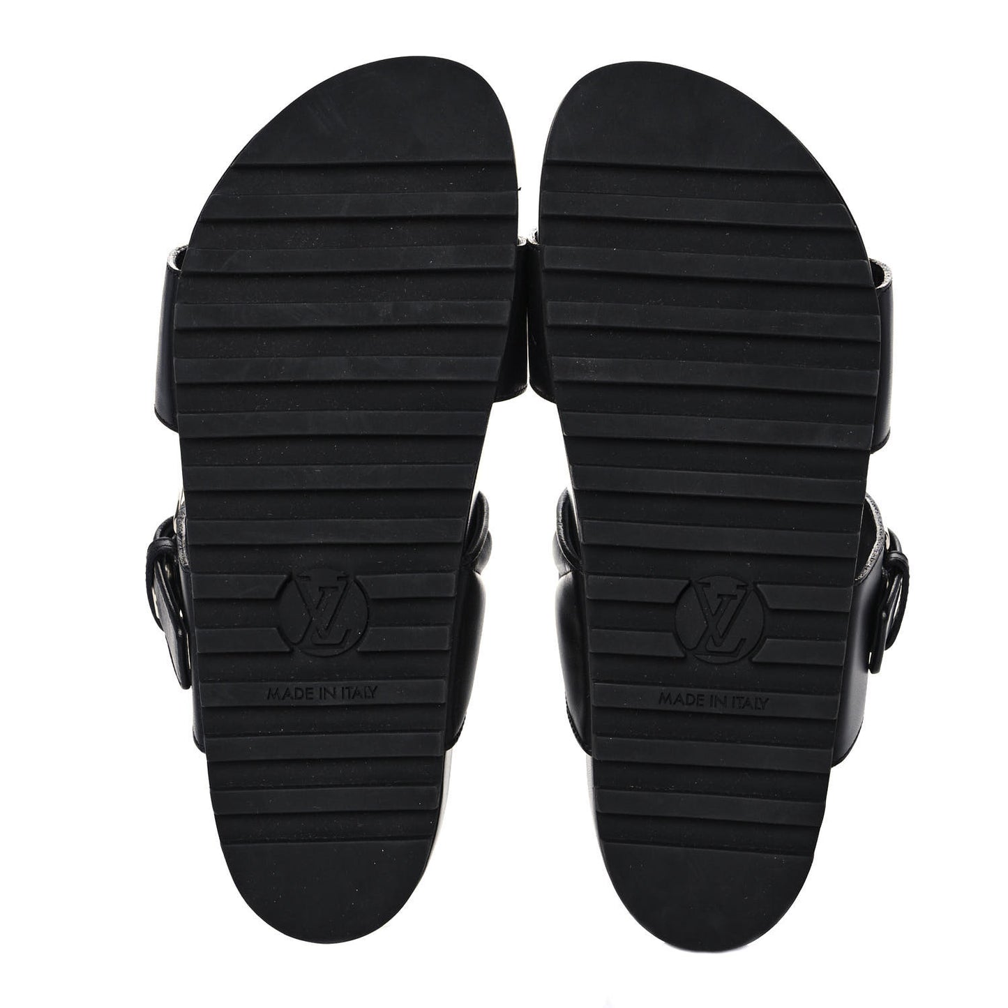 Calfskin New Wave Bom Dia Mule Sandals 35 Black