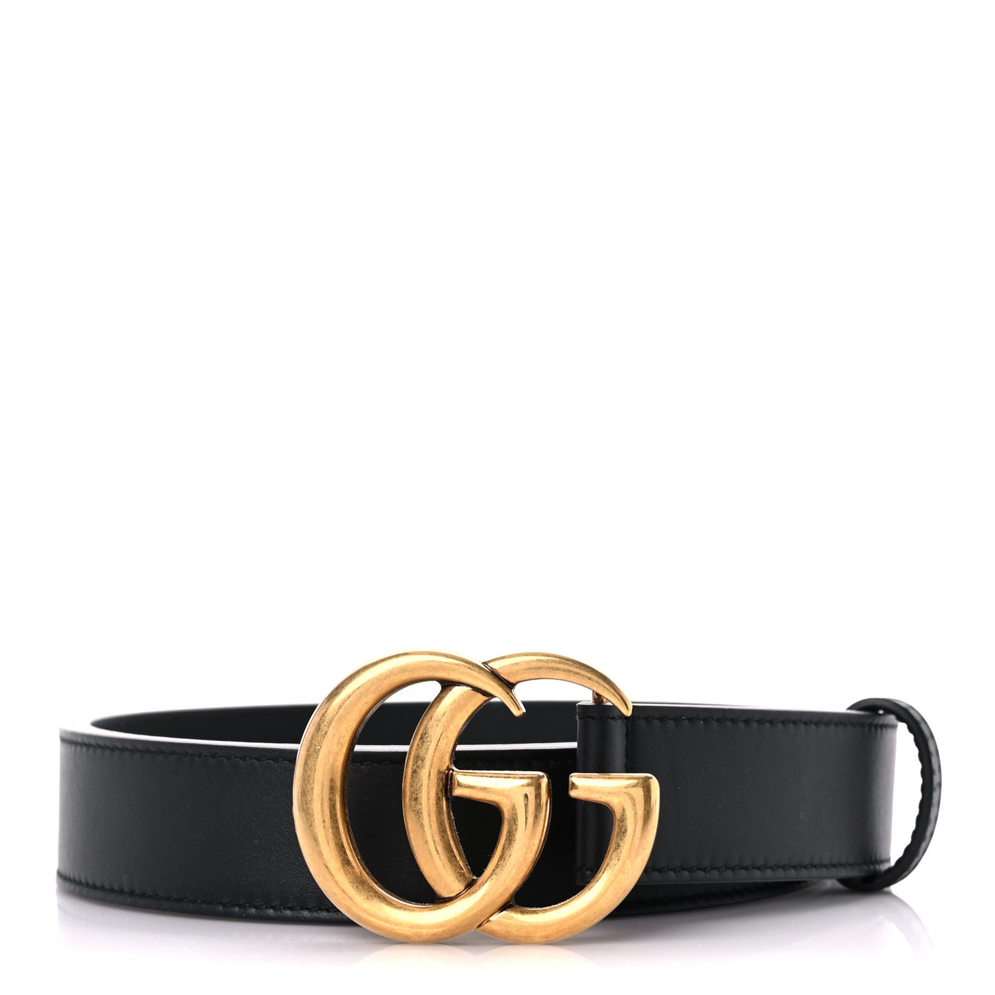 Calfskin Double G 30mm Belt 95 38 Black