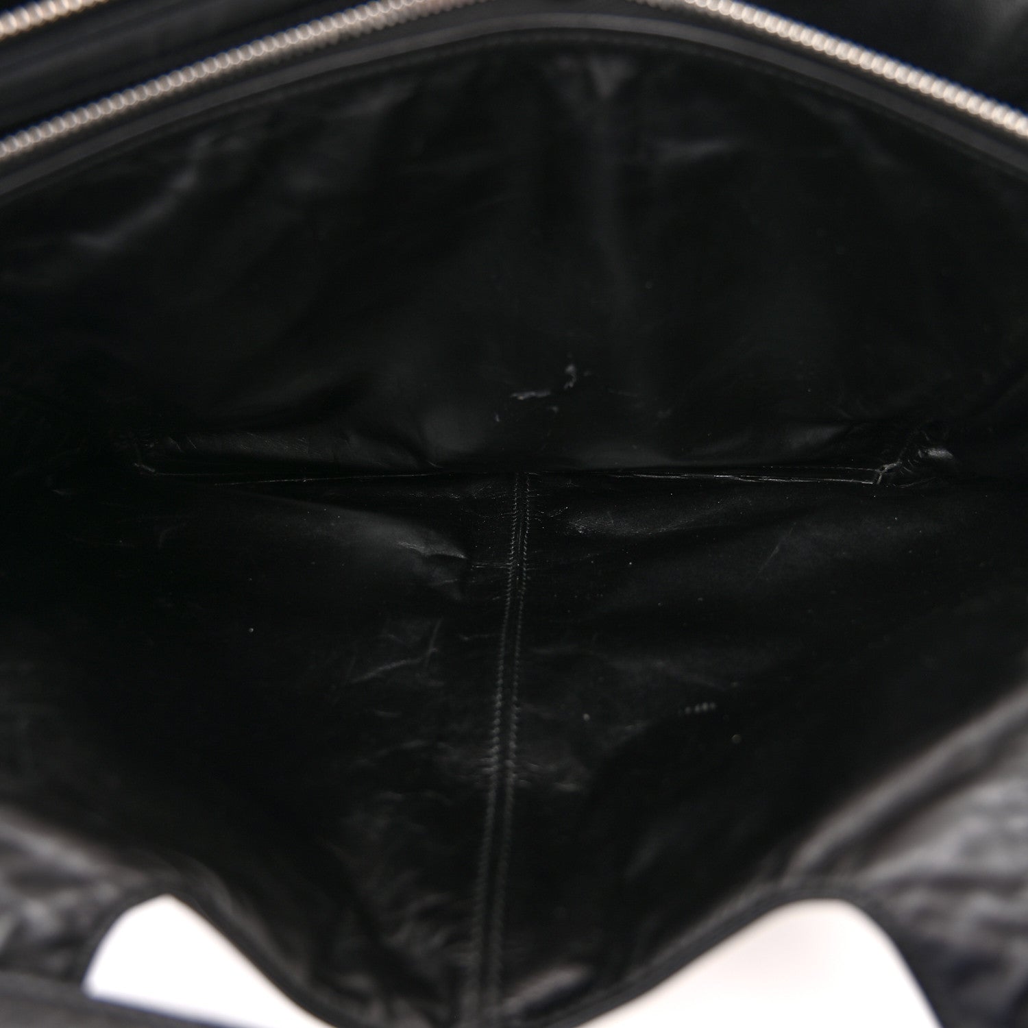 Celine Paperweight Calfskin Medium Tri-Fold Bag Black 5 of 11