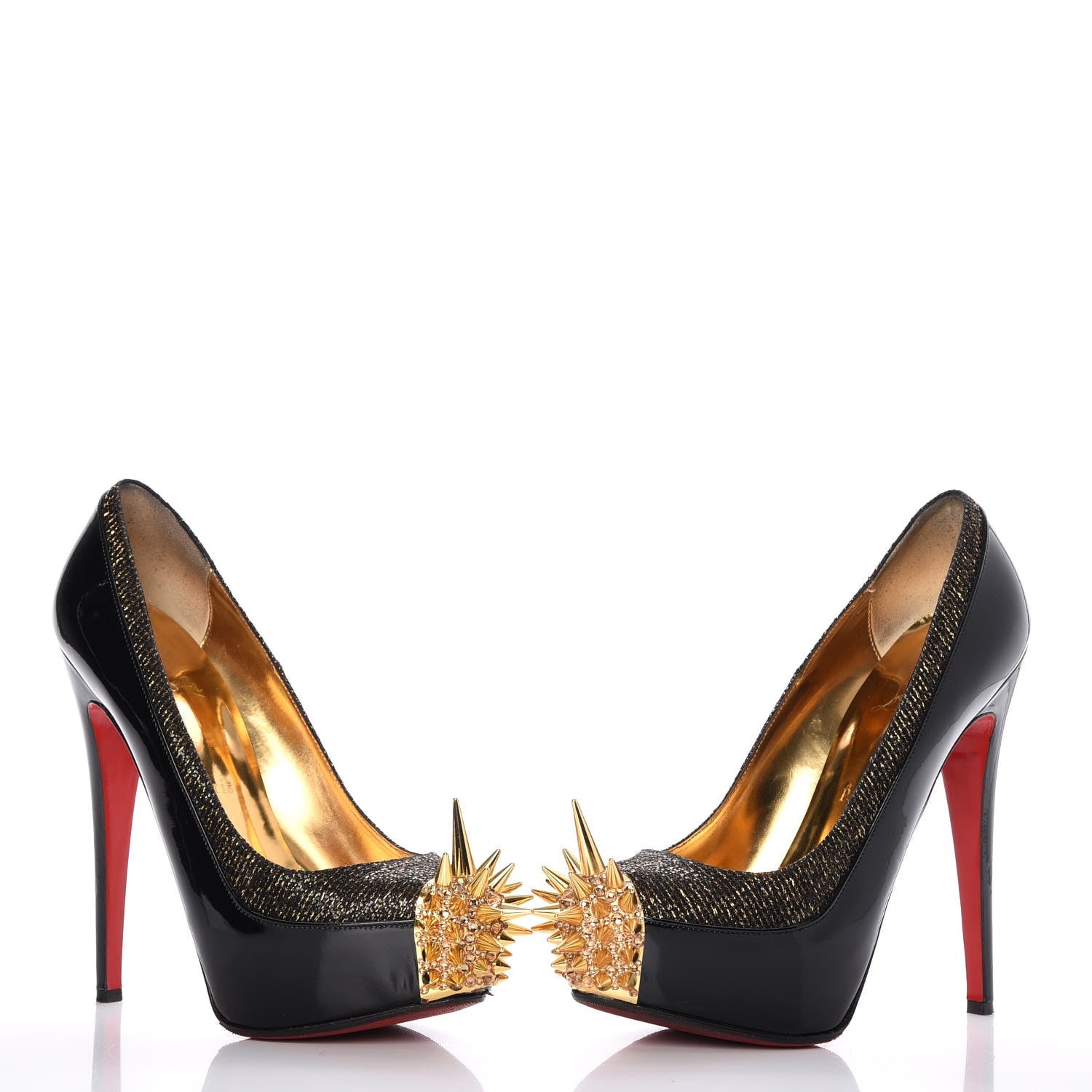 Christian Louboutin Patent Lady Glitter Asteroid 160 Pumps 38 7 of 15