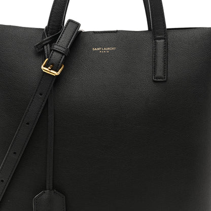 Saint Laurent Calfskin Toy Shopping Tote Black 8 of 15