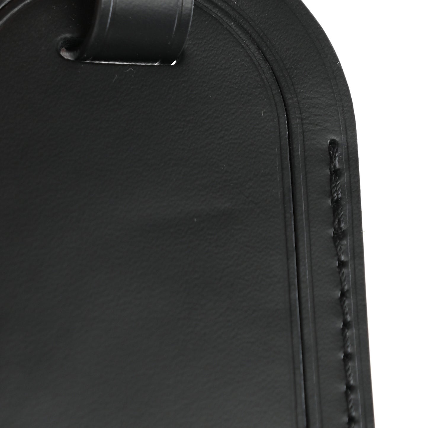Calfskin Luggage Tag Black