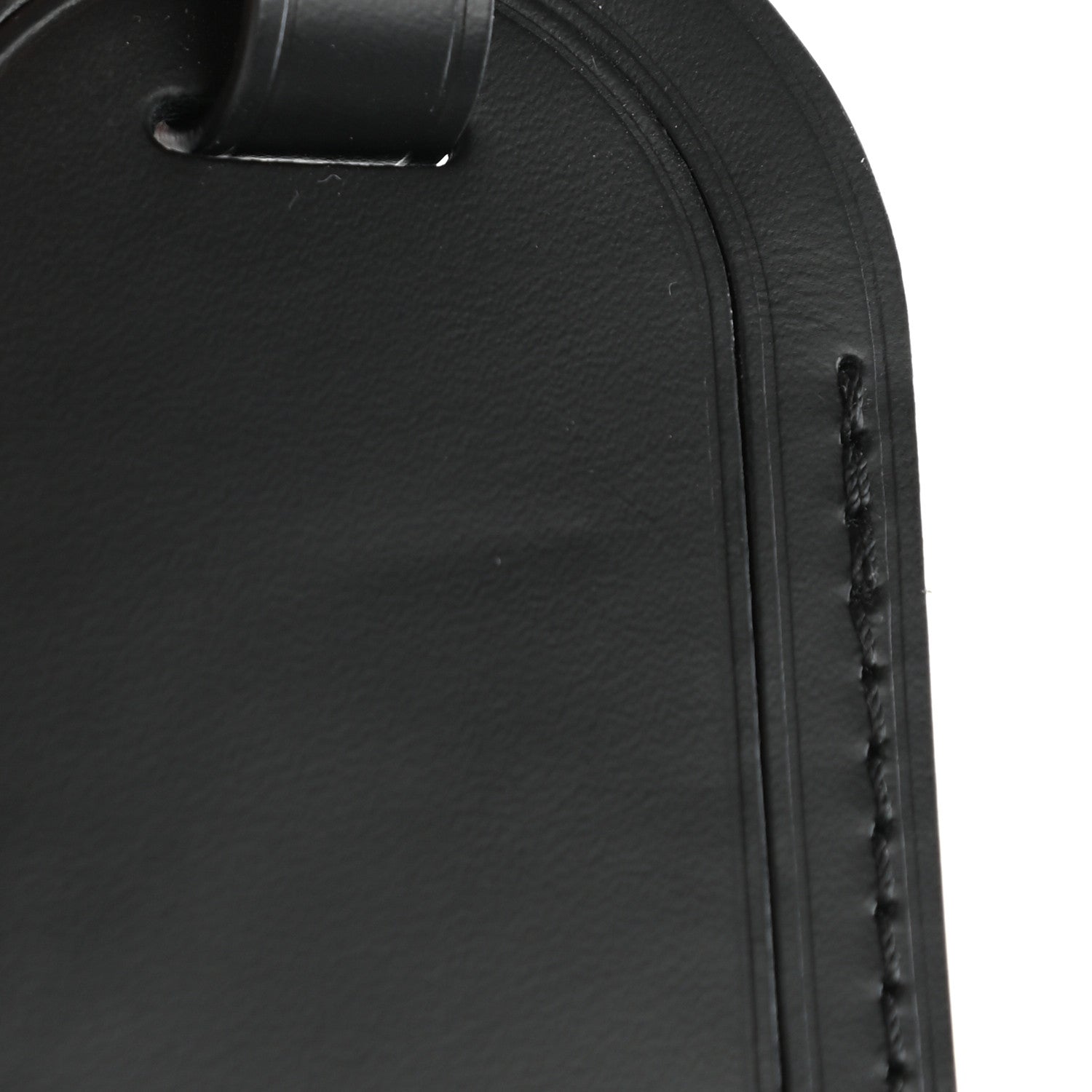 Louis Vuitton Calfskin Luggage Tag Black 4 of 5
