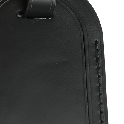 Louis Vuitton Calfskin Luggage Tag Black 4 of 5
