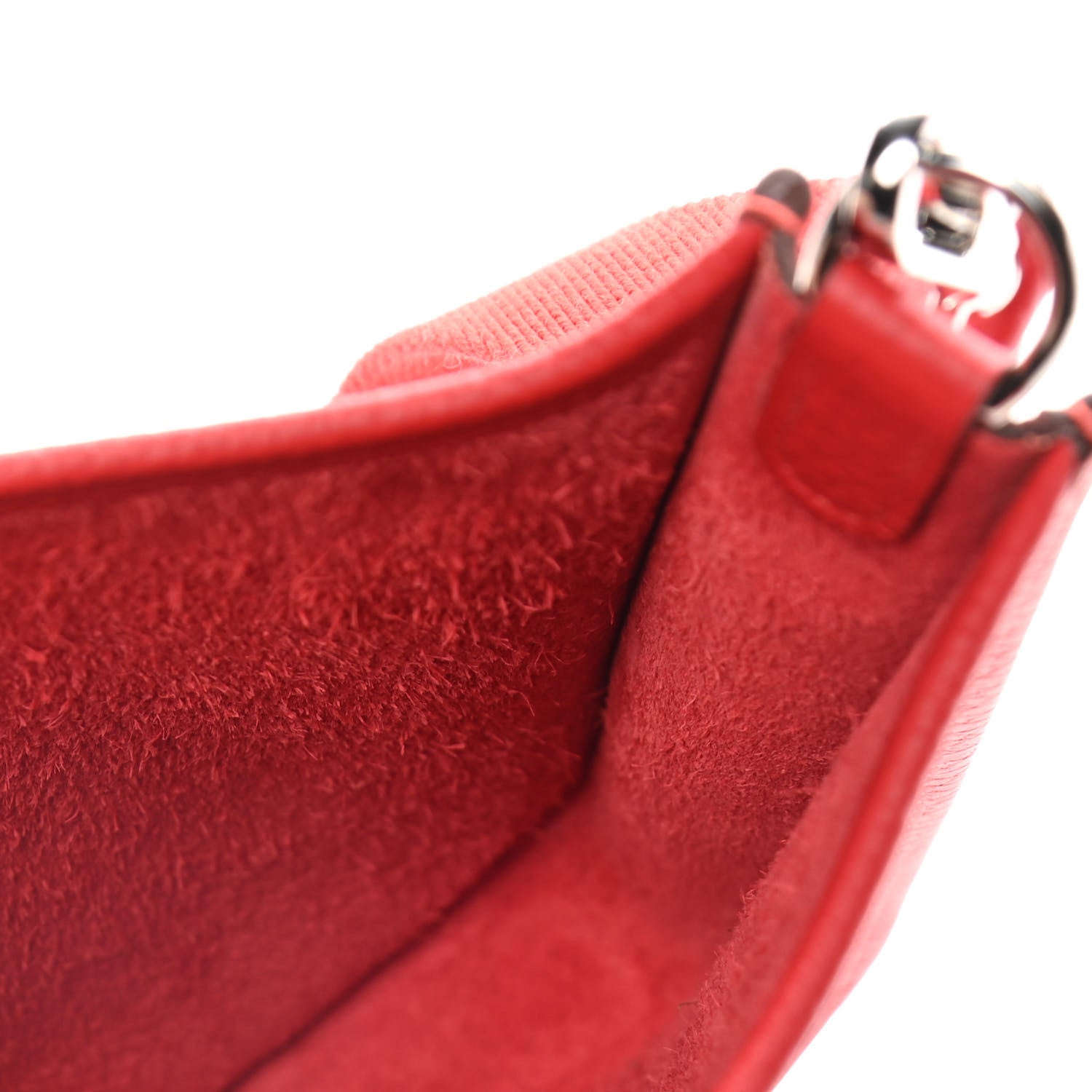Hermes Taurillon Clemence Evelyne TPM Rouge Tomate 9 of 11