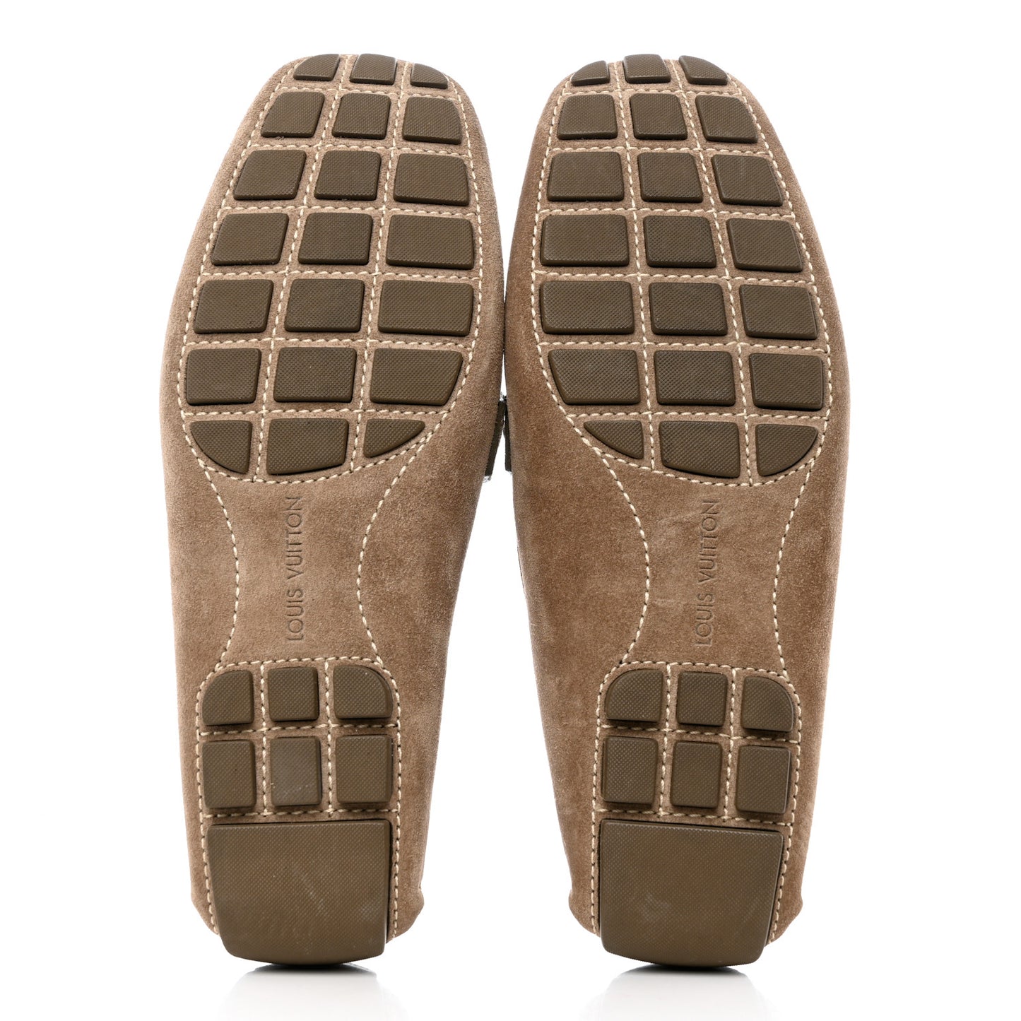 Mens Suede Monte Carlo Loafers 8 Brown