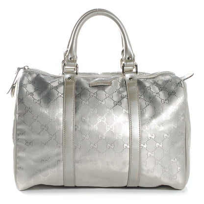 Gucci Imprime Monogram Medium Joy Boston Silver 1 of 8