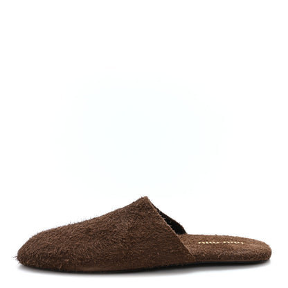 Miu Miu Scamosciato Slippers 38 Bruciato 1 of 9