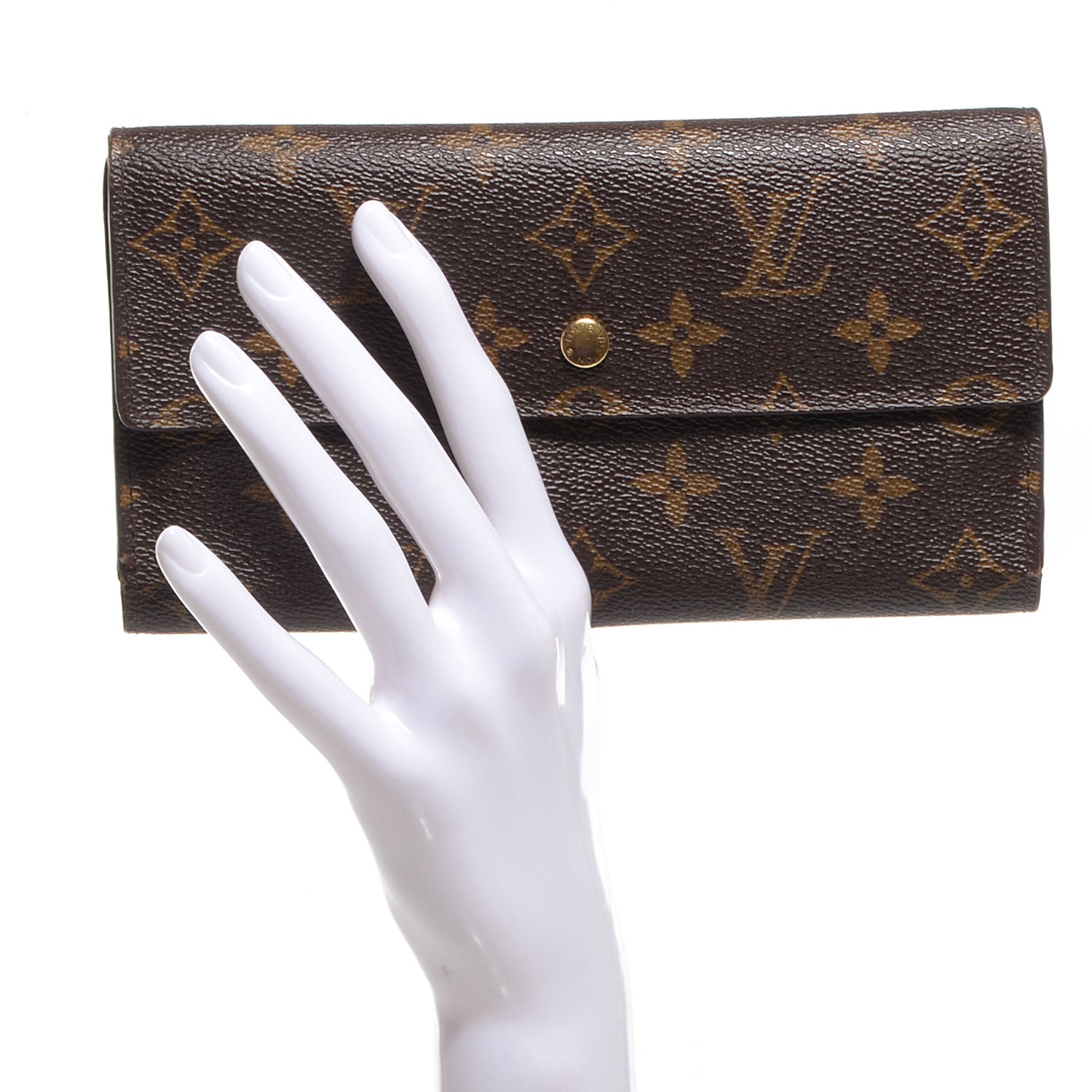 Louis Vuitton Monogram Porte Tresor International Wallet 2 of 7