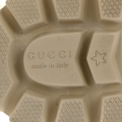 Gucci Monogram Granada Kid Trip 40/72mm Lug Sole Sandals 39.5 Beige Ebony Mystic White 7 of 9