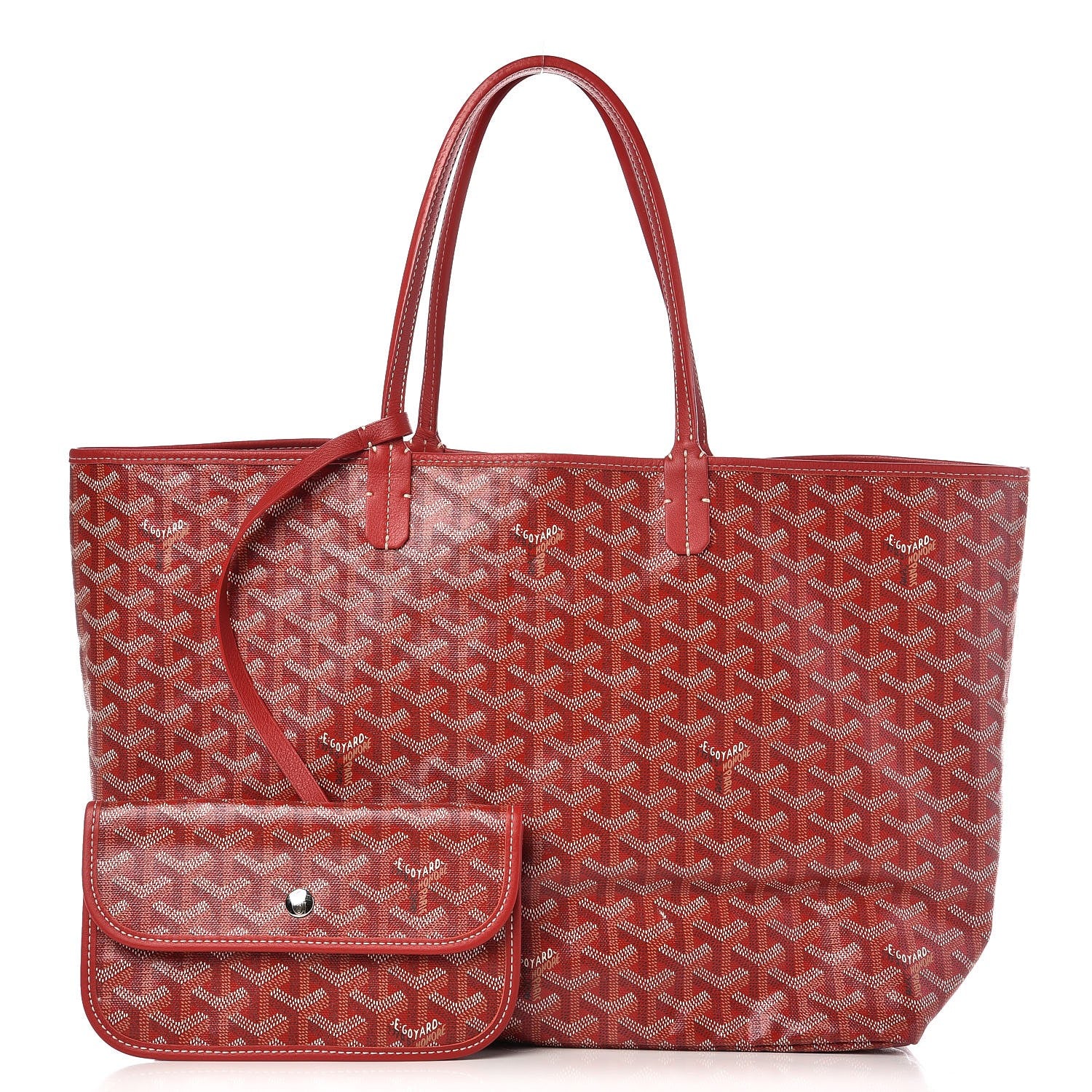 Goyard Goyardine Saint Louis PM Red 1 of 12