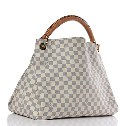 Louis Vuitton Damier Azur Artsy MM 3 of 10