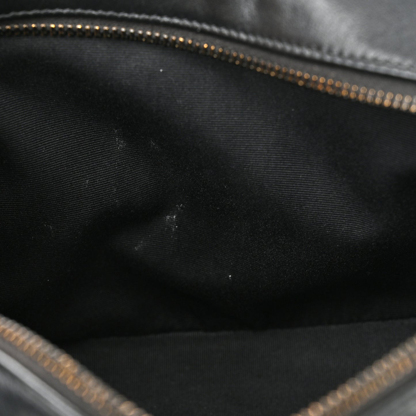 Calfskin Matelasse Monogram Monochrome Lou Camera Bag Black