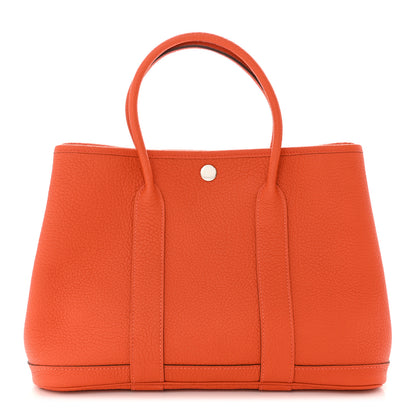 Hermes Negonda Garden Party TPM 30 Orange 1 of 10