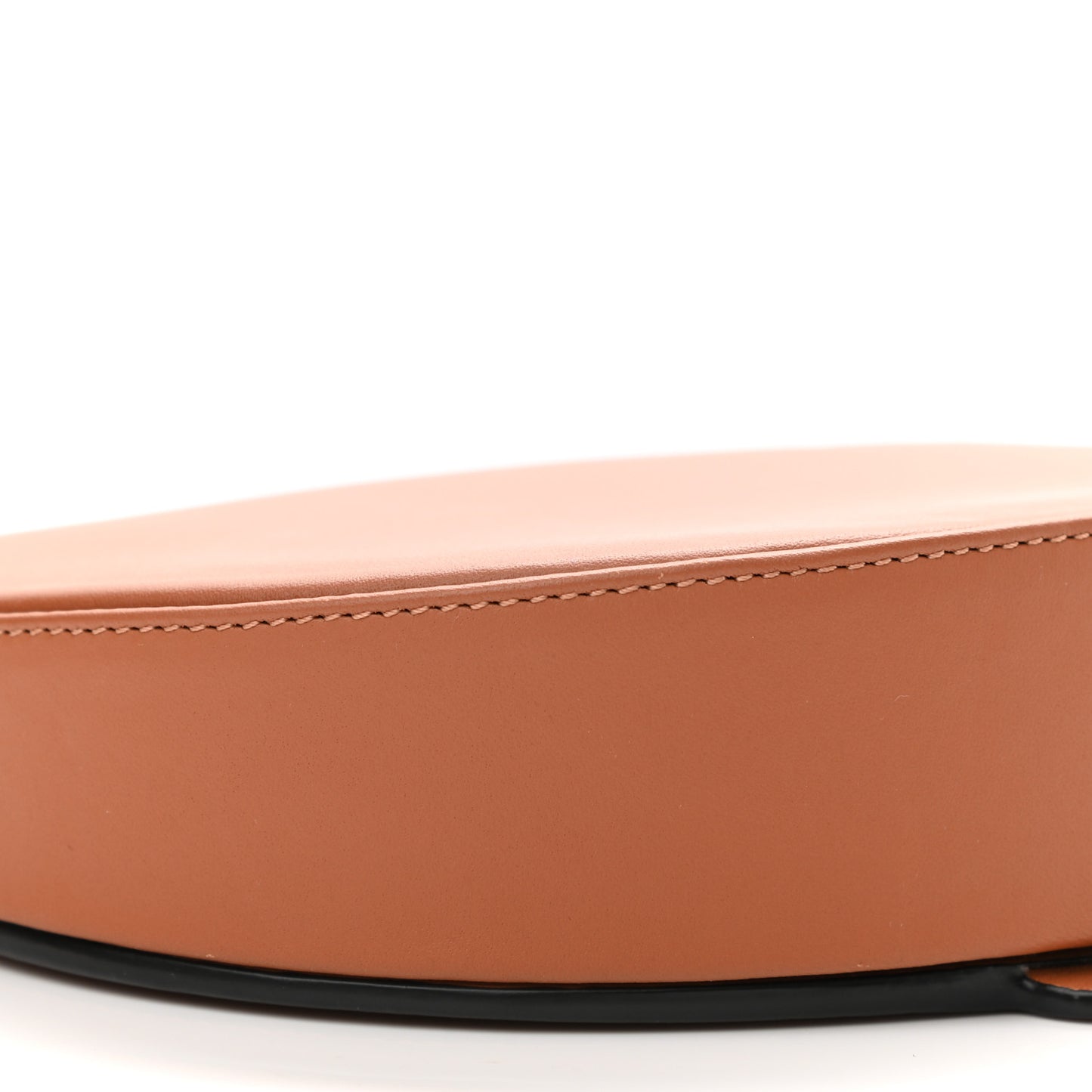 Soft Calfskin Small Heel Bag Tan