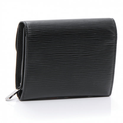 Louis Vuitton Epi Joey Wallet Black 3 of 8