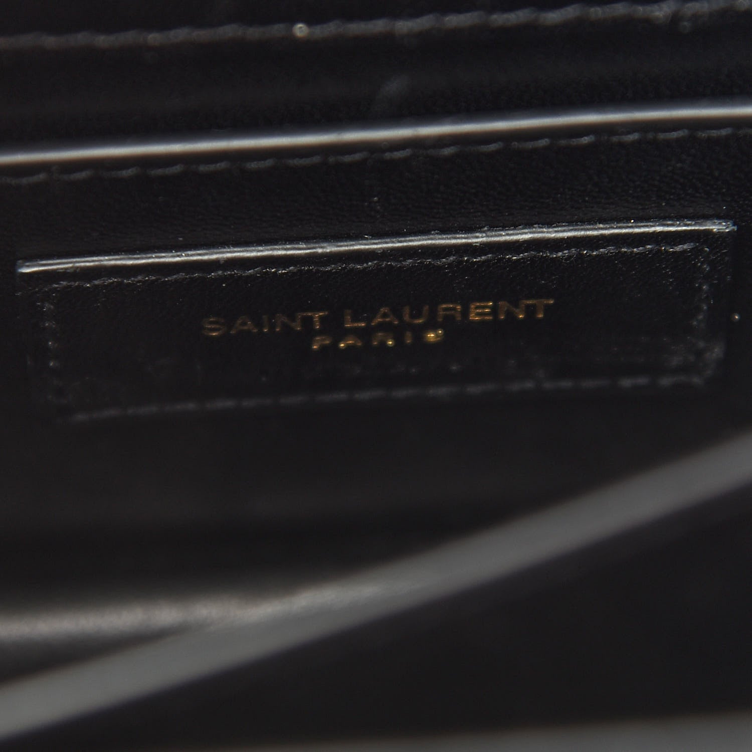 Saint Laurent Velvet Small Monogram Sunset Black 6 of 10