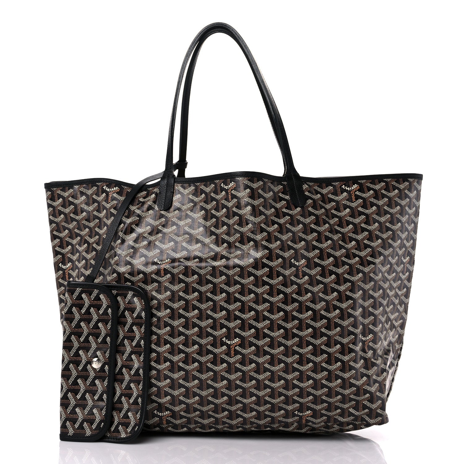 Goyard Goyardine Saint Louis GM Black 1 of 14