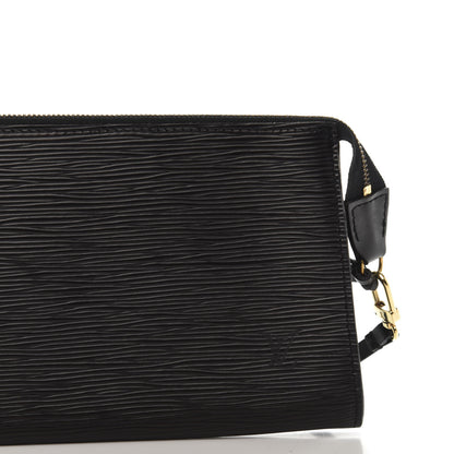 Louis Vuitton Epi Pochette Accessories 24 Black 9 of 12