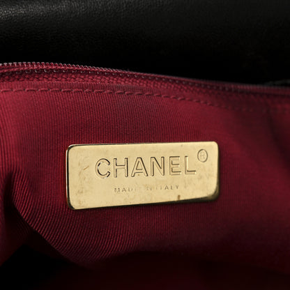 Chanel Lambskin Quilted Large Chanel 19 Flap Black 6 of 11