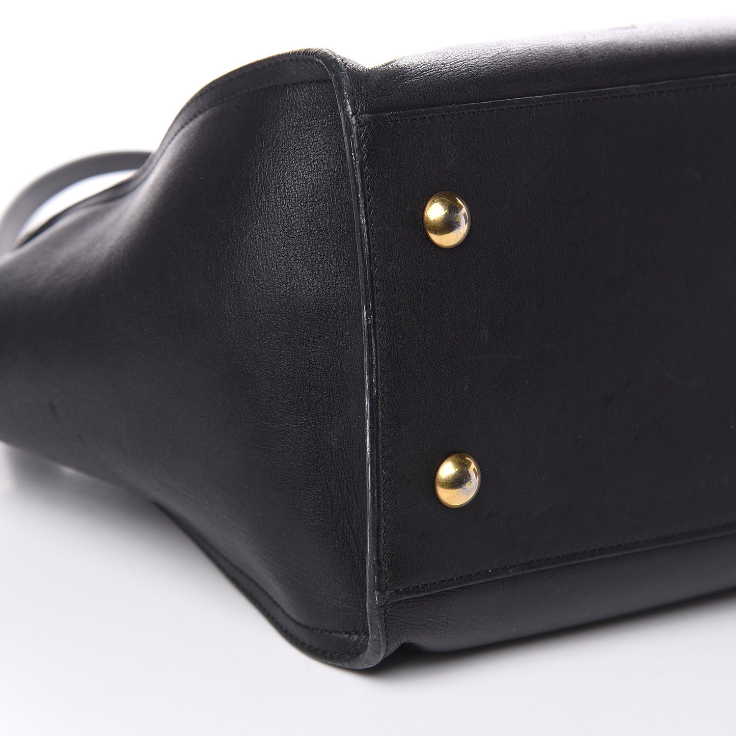 Calfskin Small Classic Y Cabas Black