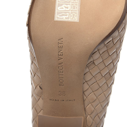 Bottega Veneta Nappa Intrecciato Almond Pumps 38 Cipria 6 of 8