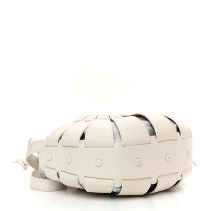Bottega Veneta French Calfskin Small Shell White Frost 4 of 11