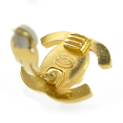 Chanel Metal CC Turnlock Clip On Earrings Gold 3 of 4