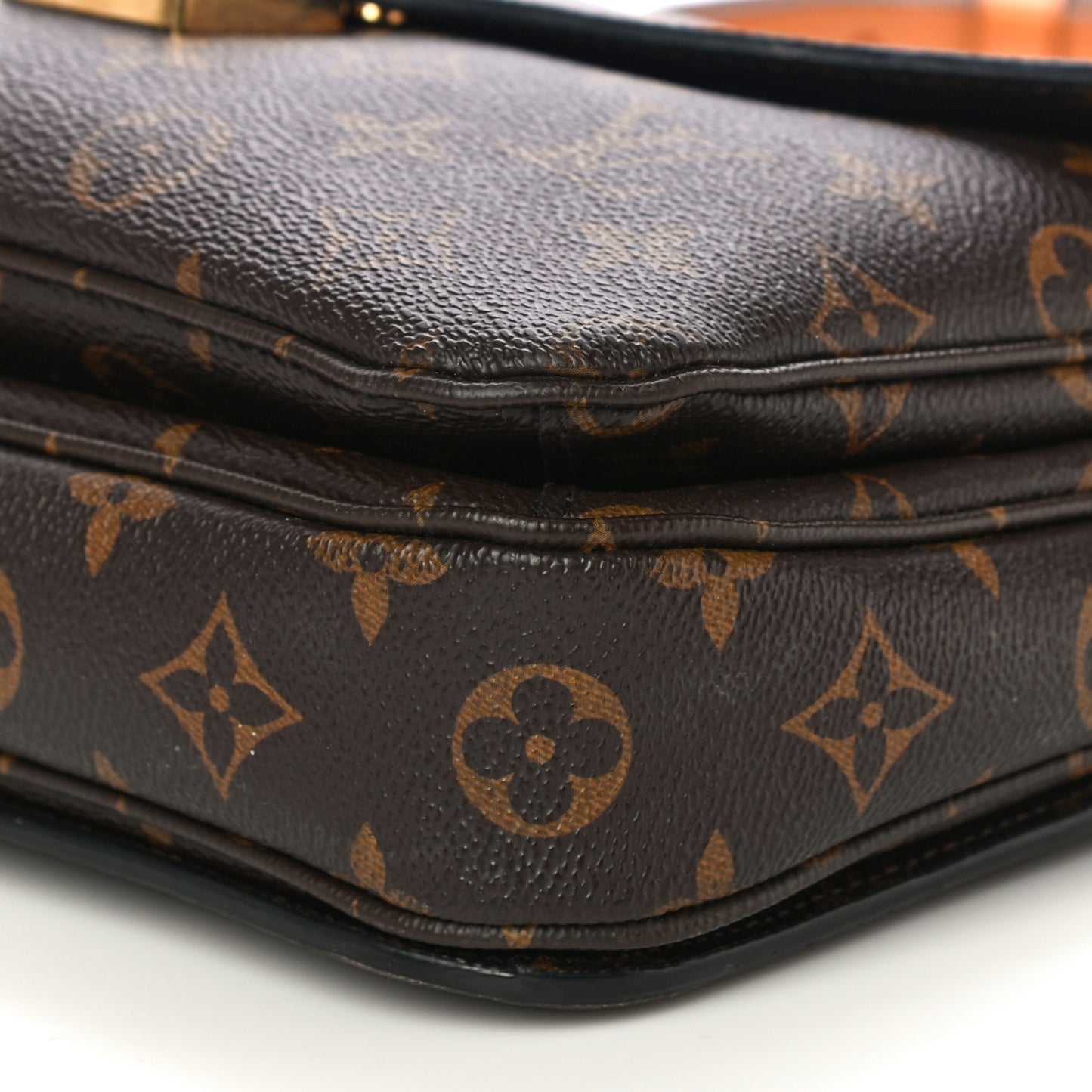 Monogram Braided Pochette Metis Coquelicot