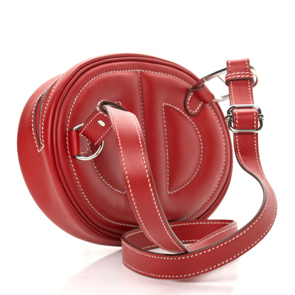 Hermes Swift Verso In The Loop Belt Bag Rouge Piment Rose Azalee 3 of 11