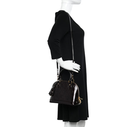 Louis Vuitton Vernis Alma BB Amarante 2 of 16