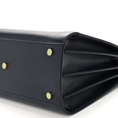 Saint Laurent Calfskin Small Sac De Jour Navy 10 of 10