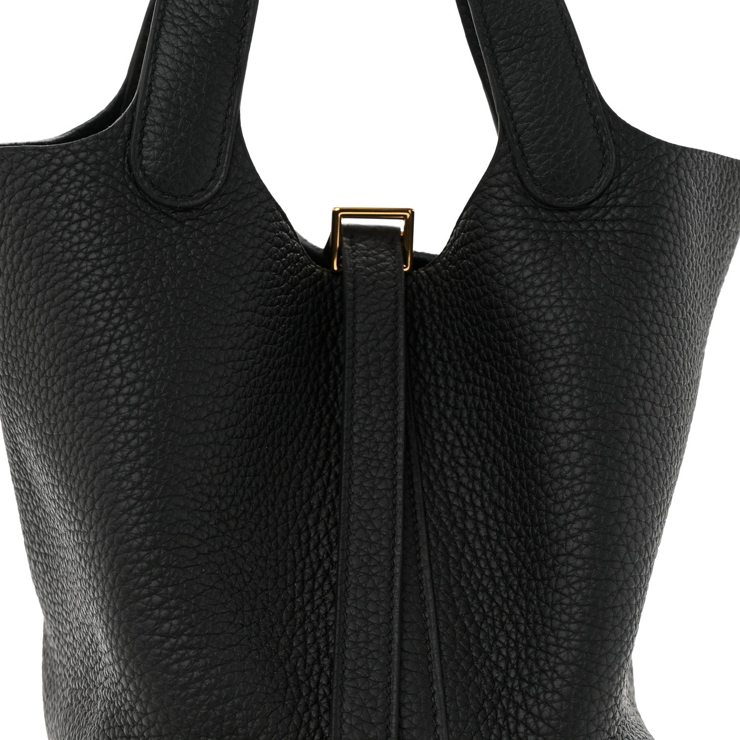 Hermes Taurillon Clemence Picotin Lock 18 PM Black 8 of 10