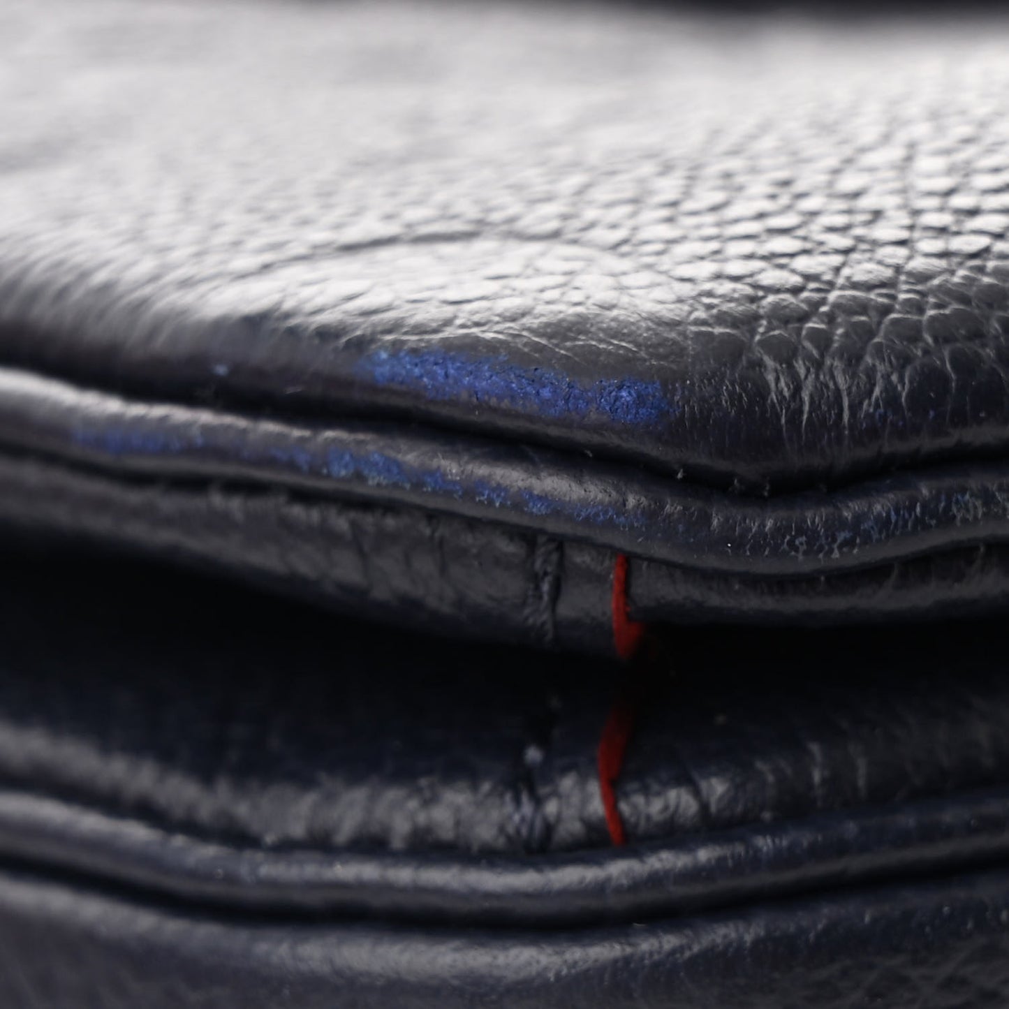 Empreinte Pochette Metis Marine Rouge