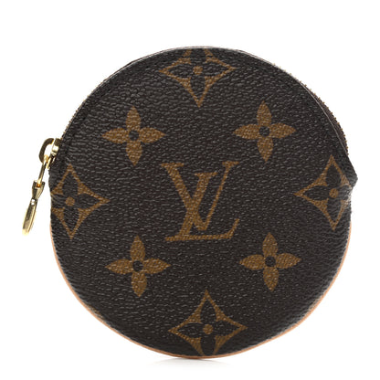 Louis Vuitton Monogram Round Coin Purse 1 of 8