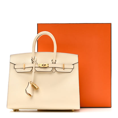 Hermes Epsom Birkin Sellier 25 Nata 11 of 11